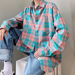 Dukakis - Long-Sleeve Plaid Shirt Dukakis - Long-Sleeve Plaid Shirt