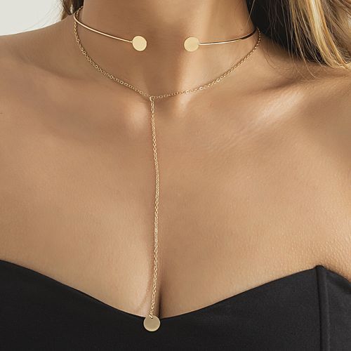 Open Choker Necklace Collar Statement Layered Crystal Flowers Tassel Large  | eBay