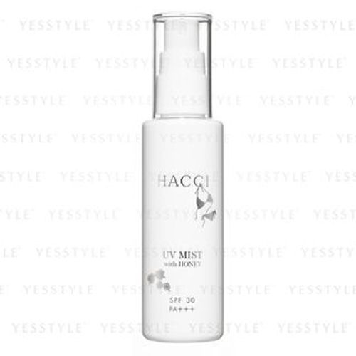 新品未開封★HACCI UV MIST WITH HONEY SPF30 Sunscreen UV Mist With Honey 80ml SPF30/PA+++ - Yami.com