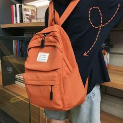 Hampa - 復古帆布純色背包 Hampa - 復古帆布純色背包