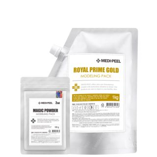 Buy MEDIPEEL - Royal Prime Gold Modeling Pack With Magic Powder 2pcs in ...