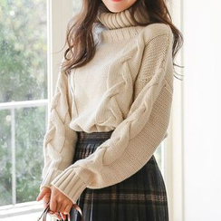 Hazie - 高领厚毛衣 Hazie - 高领厚毛衣