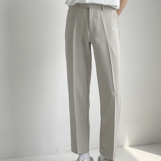 DAZO Studios-Cropped Straight Leg Dress Pants