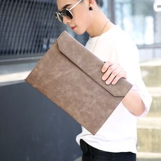 BagBuzz-Faux Leather Clutch