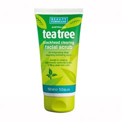 Beauty Formulas - Tea Tree Blackhead Clearing Facial Scrub