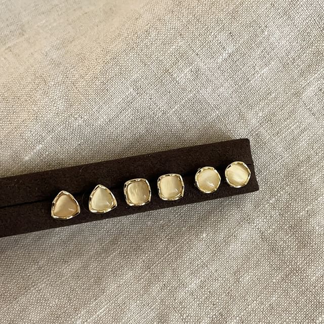 Panda Dama-925 Sterling Silver Stud Earring
