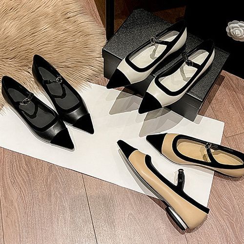 Two tone online flats