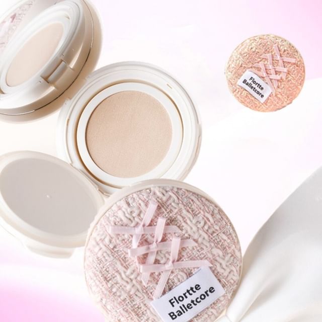 FLORTTE-Podkład w poduszeczce Soft Matte Cushion Foundation 2 kolory