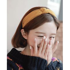 Miss21 Korea - Twisted Ribbed Knit Hair Band Miss21 Korea - Twisted Ribbed Knit Hair Band
