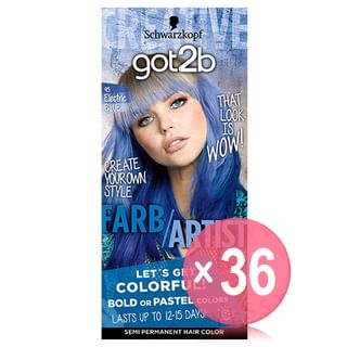 Schwarzkopf - got2b Hair Color Cream 095 Blue (x36) (Bulk Box)