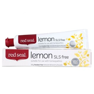 red seal - Lemon SLS Free Herbal & Mineral Toothpaste