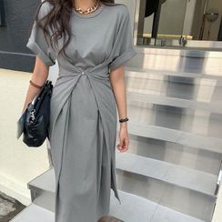 DABAGIRL - Two-Way Long T-Shirt Dress DABAGIRL - Two-Way Long T-Shirt Dress