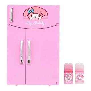 SHOBIDO - Sanrio My Melody Refrigerator Shaped Case & Lip Balm Set