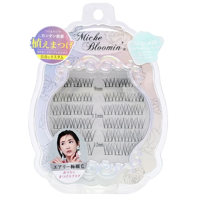 Miche Bloomin-Extensiones de Pestañas Eyelash Extensions 48 Natural Ext