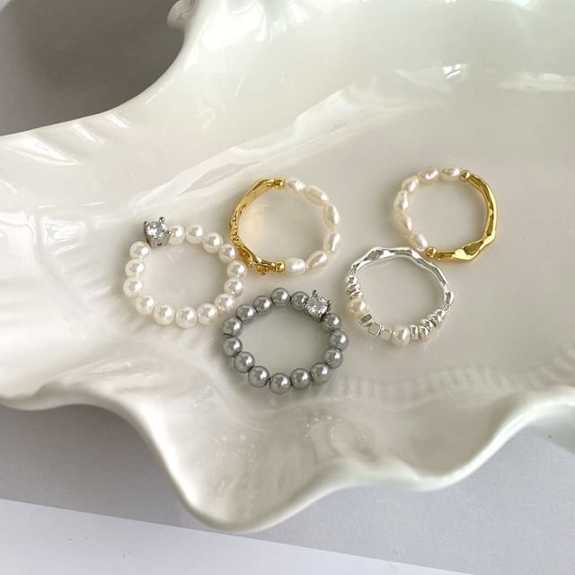 Forainer-Beaded Ring