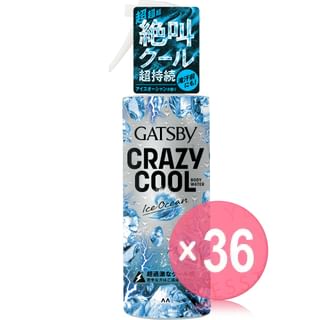 Mandom - Gatsby Crazy Cool Body Water Ice Ocean (x36) (Bulk Box)