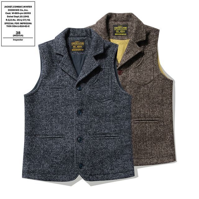 OKONKWO-Collared Single Breasted Vest