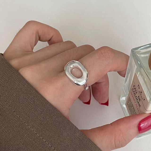 Seirios-Irregular Alloy Open Ring