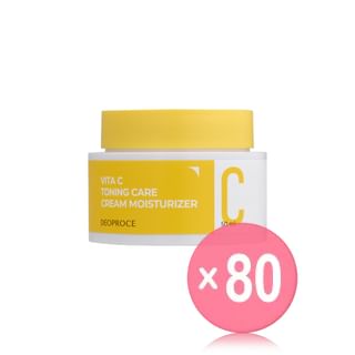 DEOPROCE - Vita C Toning Care Cream Moisturizer (x80) (Bulk Box)