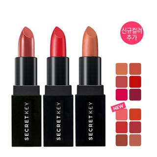 Secret Key シークレットキー Fitting Forever Lipstick 6 Colors Yesstyle