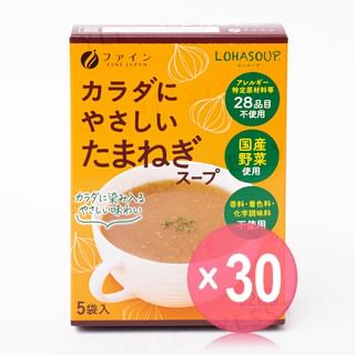 FINE JAPAN - Lohasoup Onion Soup (x30) (Bulk Box)