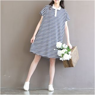 maternity polo dress