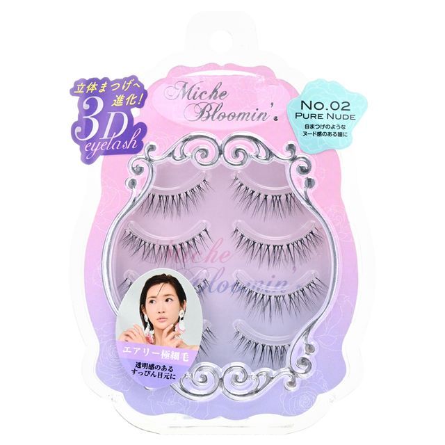 Miche Bloomin-Künstliche Wimpern 02 Pure Nude-4 Paare