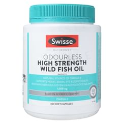 Swisse - Ultiboost Odourless High Strength Wild Fish Oil