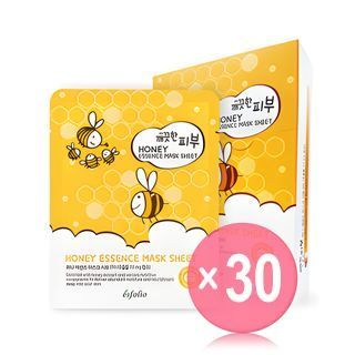 esfolio - Pure Skin Honey Essence Mask Sheet Set 10pcs (x30) (Bulk Box)