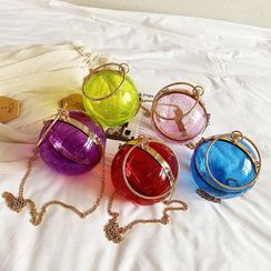 FAYLE - Chain Round Crossbody Bag FAYLE - Chain Round Crossbody Bag