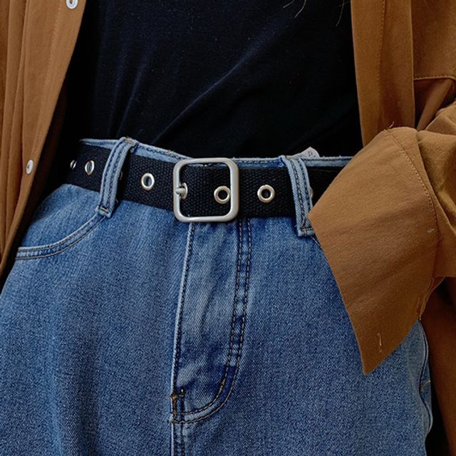 Pompabee-Grommet Belt