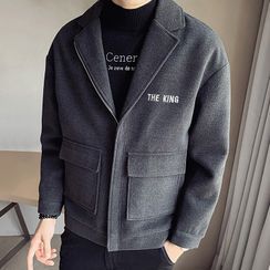 Andrei - Lettering Zipped Jacket Andrei - Lettering Zipped Jacket