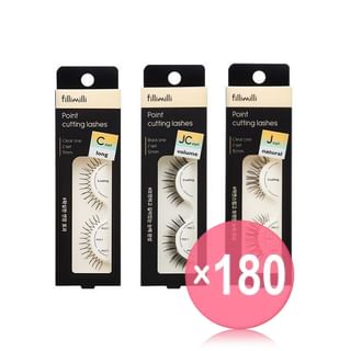 fillimilli - Point Cutting Lashes - 4 Types (x180) (Bulk Box)