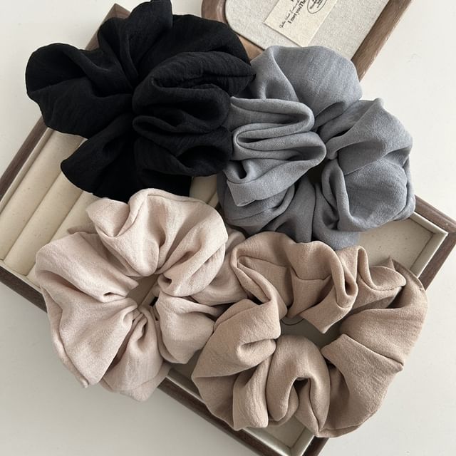 Jael-Plain Hair Scrunchie