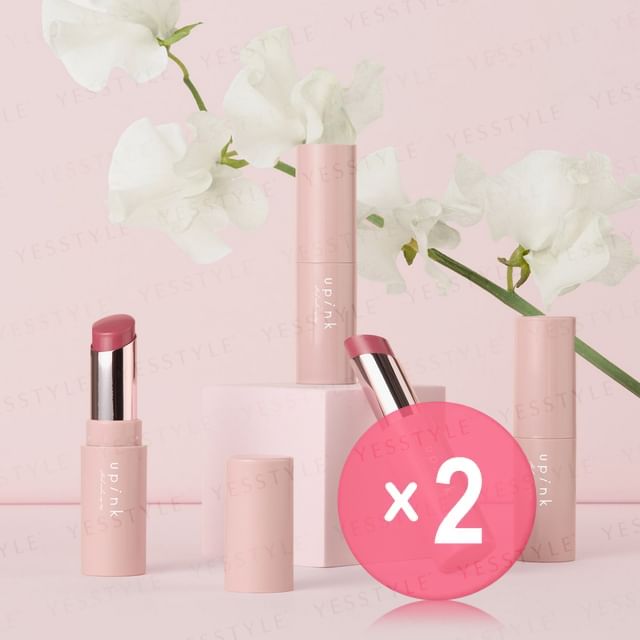 upink-Addict Mellow Lip Stick 2pcs Bundle Set