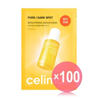 celimax - Pore+ Dark Spot Brightening Serum Mask (x100) (Bulk Box)