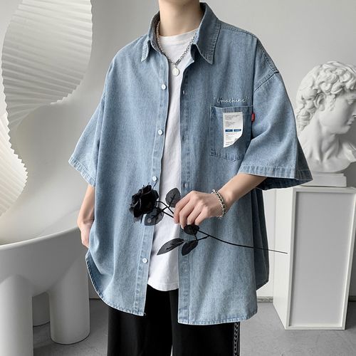 【JEMUT】★男女兼用★ 25SS Bento Denim Short Sleeve Shirt XL_p0177528450.jpg
