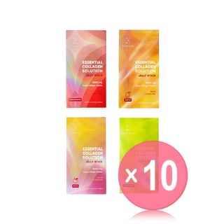 EVERYDAZE - Essential Collagen Solution Jelly Stick - 4 Types (x10) (Bulk Box)