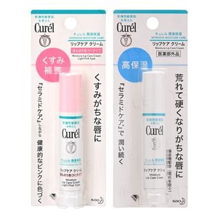 Kao - Curel Intensive Moisture Care Moisture Lip Care Cream 4.2g - 2 Types
