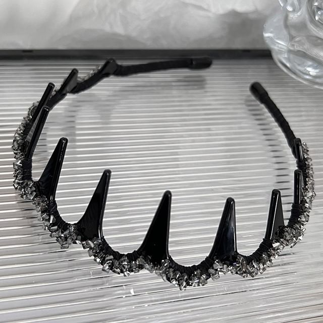 Sesori-Beaded Scallop Headband