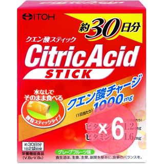 Itoh Kanpo - Citric Acid Stick 30 Days (x6) (Bulk Box)