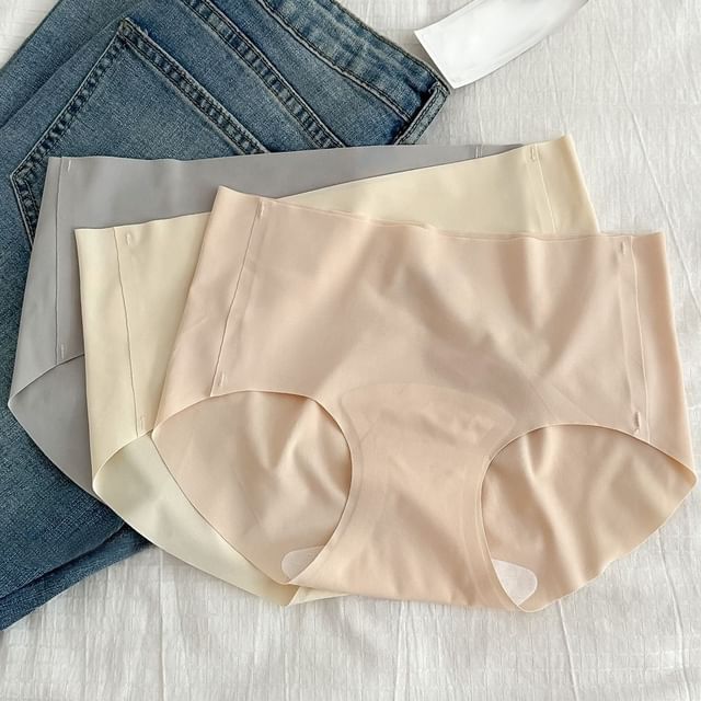 Wildery-Plain Seamless Panty