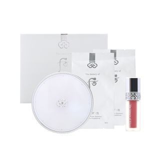 THE WHOO - Gongjinhyang Seol Radiant White Moisture Cushion Foundation 21 Special Set