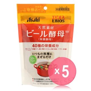Asahi - Ebios Beer Yeast Powder 5pcs Bundle Set