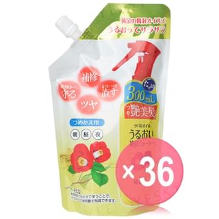 KUROBARA - Pure Tsubaki Camellia Oil Moisuturizing Repair Water Refill (x36) (Bulk Box)