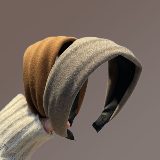 Baburu-Plain Fabric Headband