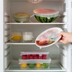 Home Simply - 透明矽胶食物保鲜盖6件套 Home Simply - 透明矽胶食物保鲜盖6件套