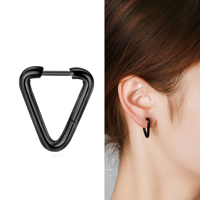 Prushia-Pendiente triangular de acero inoxidable