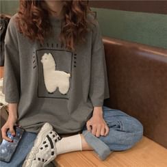 IndiGirl - Short Sleeve Applique T-Shirt IndiGirl - Short Sleeve Applique T-Shirt