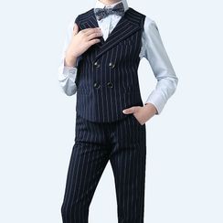 Snow Castle - Kids Blazer / Waistcoat / Pants / Shorts / Shirt / Bow Tie / Suspenders / Set Snow Castle - Kids Blazer / Waistcoat / Pants / Shorts / Shirt / Bow Tie / Suspenders / Set